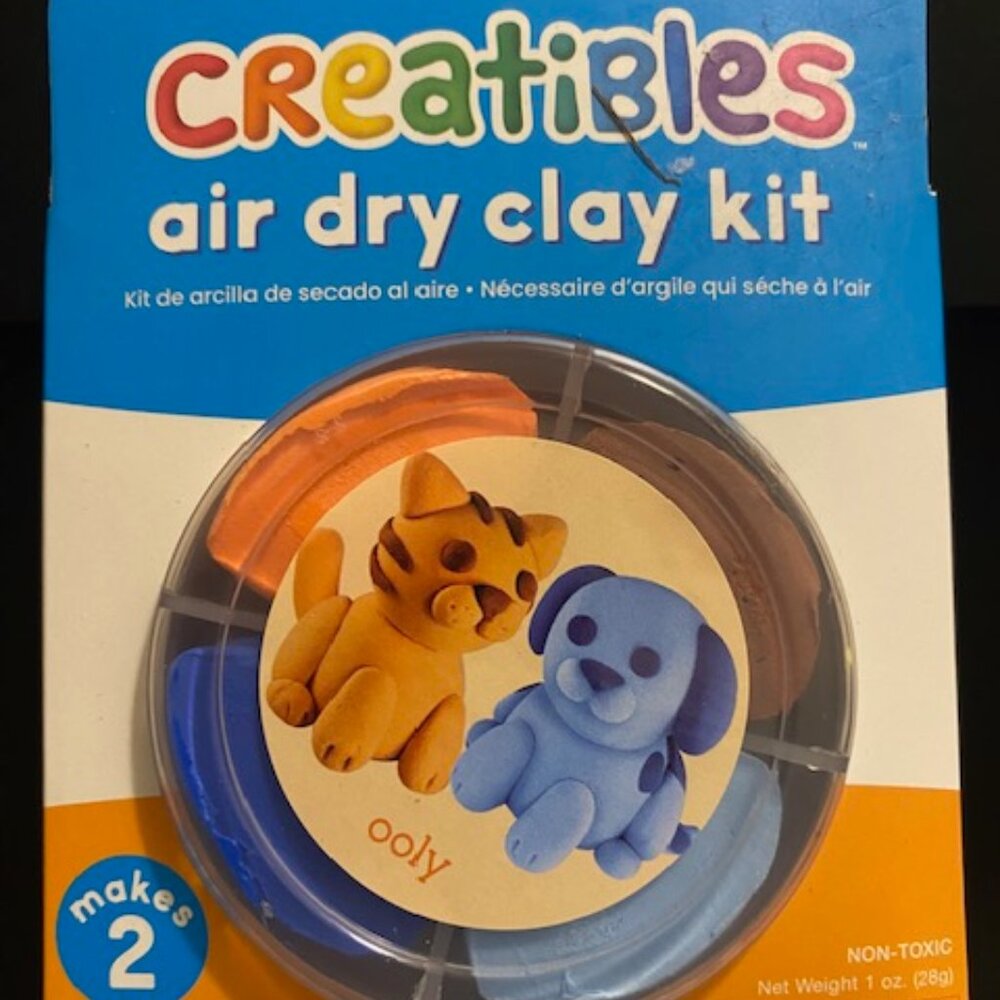 ooly: CREATIBLES *Air dry clay kit* PET BFFs > FOR AGES 6+<